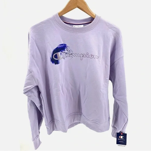 Champion Tops Urban Lilac Champion Womens Sweatshirt 2x Poshmark